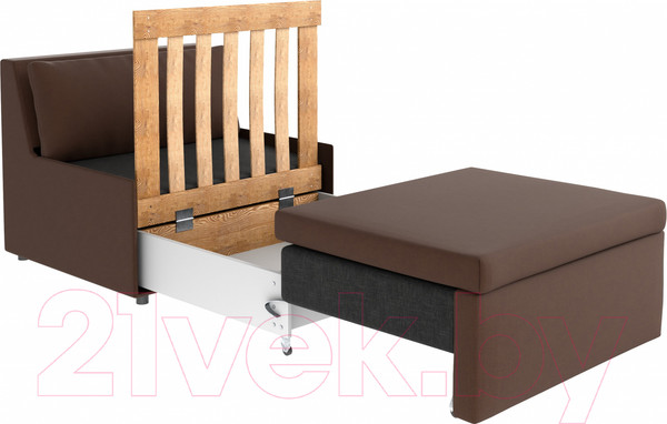 Изображение товара Кресло-кровать Mio Tesoro Тилаус ACH Falcone 16 (Brown)