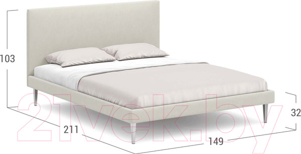 Изображение товара Полуторная кровать Moon Family 1256/MF007596