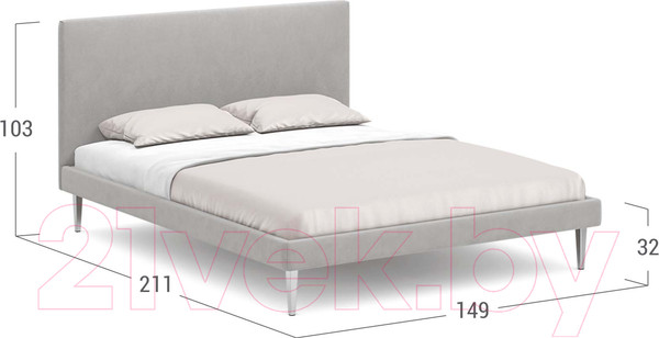 Изображение товара Полуторная кровать Moon Family 1256/MF007581