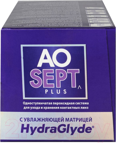 Изображение товара Раствор для линз Alcon Aosept Plus (360мл)