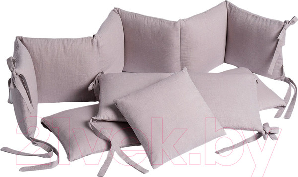 Изображение товара Бортик в кроватку Perina Soft Cotton / СК1/4-05.8 (мокко)