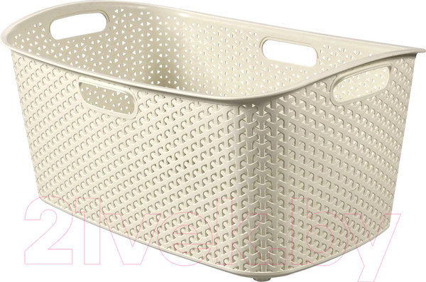 Изображение товара Корзина для белья Curver Laundry Basket / 223393 (кремовый)