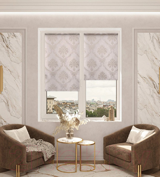 Изображение товара Рулонная штора LEGRAND Фаби 120x175 / 58126829 (жемчужный)