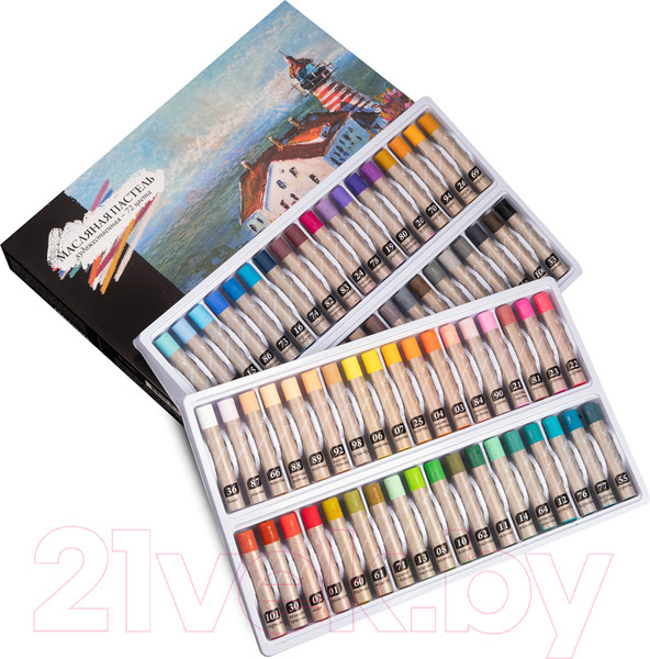 Изображение товара Набор масляной пастели Малевичъ 810047 (72цв)
