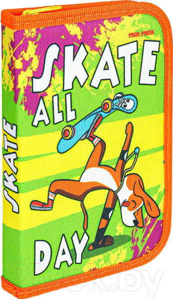 Изображение товара Пенал Проф-Пресс Щенок скейтер / ПН-0315