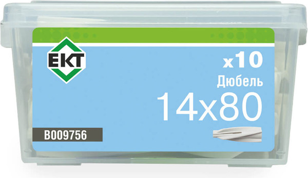 Изображение товара Дюбель для пенобетона ЕКТ 14x80 / B009756 (10шт)