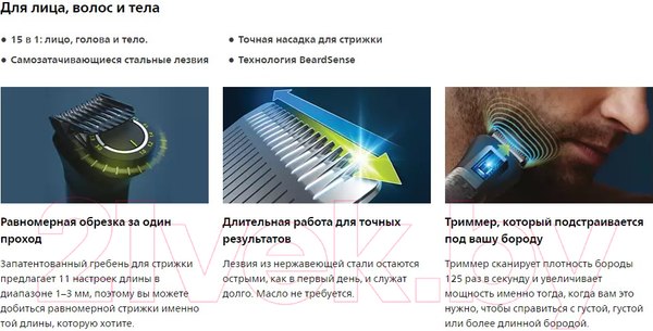 Изображение товара Триммер Philips MG7940/15