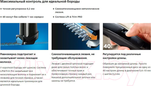 Изображение товара Триммер Philips BT5515/20