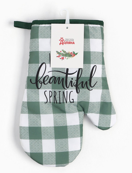Изображение товара Рукавица-прихватка Доляна Spring / 9473780