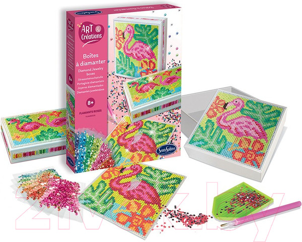 Изображение товара Набор для творчества SentoSphere Алмазная шкатулка / 32510