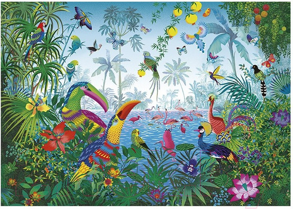 Изображение товара Пазл SentoSphere Тропический сад / 7151 (1000эл)