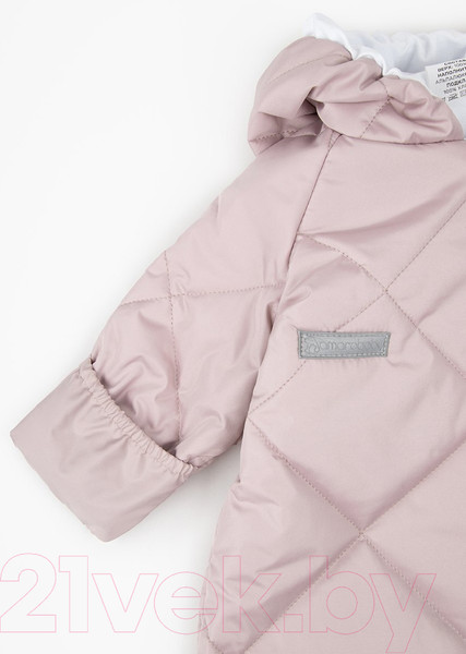 Изображение товара Комбинезон прогулочный детский Amarobaby Elf / AB-OD23-6201EL-40-68 (лавандовый/серый, р.68)