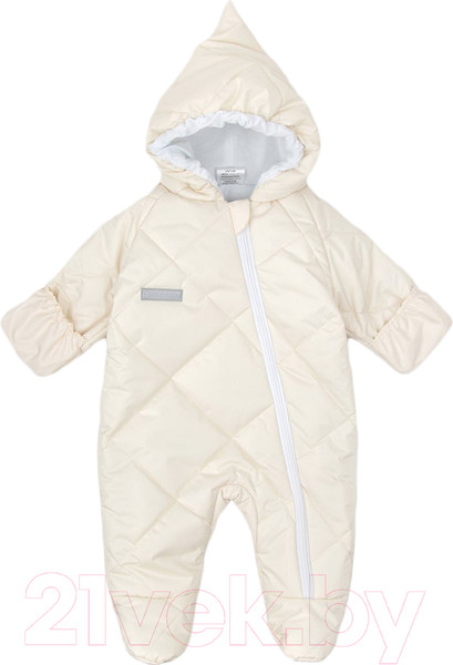 Изображение товара Комбинезон прогулочный детский Amarobaby Elf / AB-OD23-6201EL-33-68 (молочный, р.68)