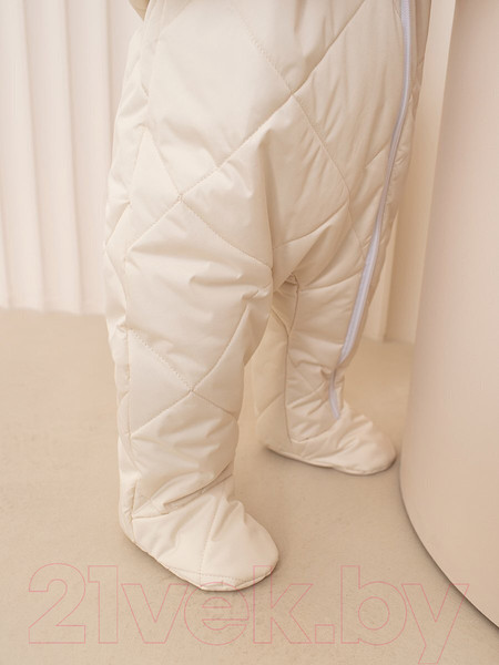 Изображение товара Комбинезон прогулочный детский Amarobaby Elf / AB-OD23-6201EL-33-68 (молочный, р.68)