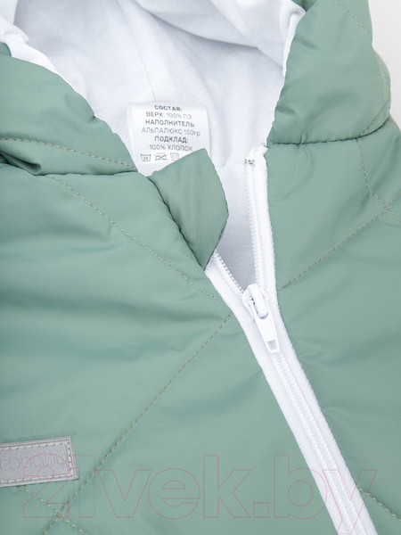 Изображение товара Комбинезон прогулочный детский Amarobaby Elf / AB-OD23-6201EL-32-68 (мятный, р.68)