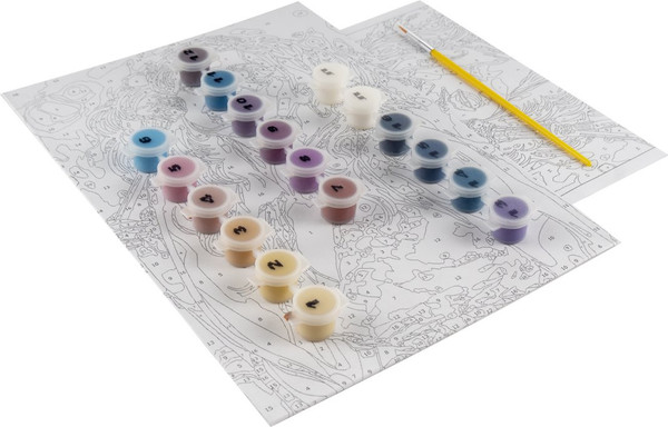 Изображение товара Картина по номерам Lori Вечерний блюз / Кпн-281