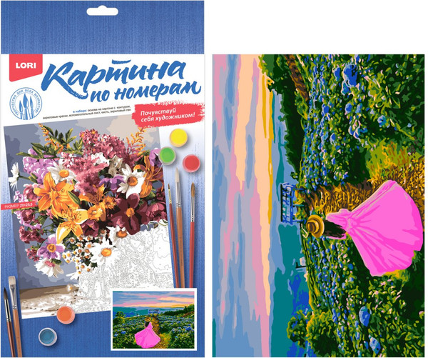 Изображение товара Картина по номерам Lori На закате / Кпн-266