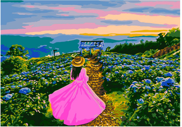 Изображение товара Картина по номерам Lori На закате / Кпн-266