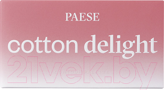 Изображение товара Палетка для скульптурирования Paese Cotton Delight Для контуринга тон 01