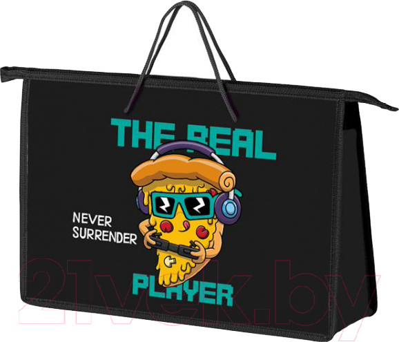 Изображение товара Папка-портфель Оникс Пицца геймер / ПТ-15-4 