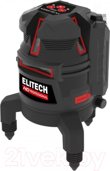 Изображение товара Лазерный нивелир Elitech LN 5D / 204734 (зеленый)