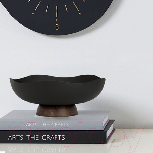 Изображение товара Декоративная тарелка Eglo Monywa 427506 (черный/натуральный)