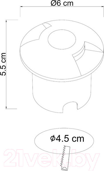 Изображение товара Светильник уличный Arte Lamp Piazza A3221IN-2BK
