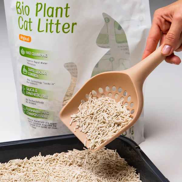 Изображение товара Наполнитель для туалета Naturalitter Bio Plant Cat Litter Оригинальный / NLT6OR (6л/2.5кг)