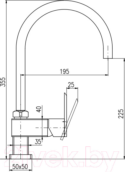 Изображение товара Смеситель Slezak RAV Yukon YU114.5