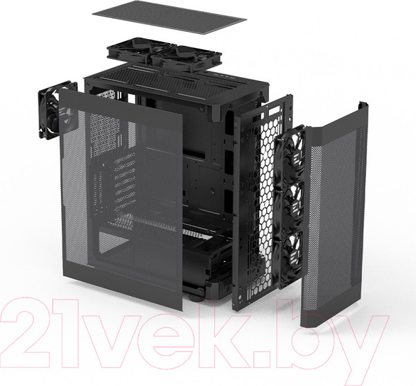 Изображение товара Корпус для компьютера Zalman i4 (без БП, черный)