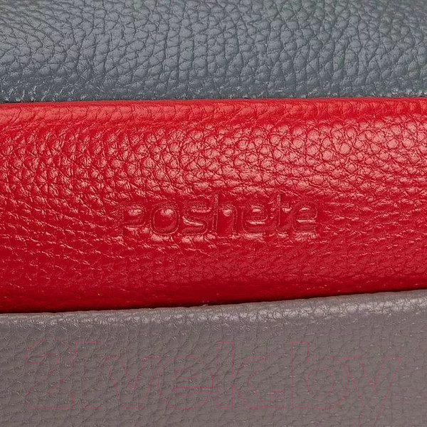 Изображение товара Сумка Poshete 886-3801-K-GRD (серый/красный)