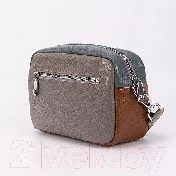 Изображение товара Сумка Poshete 886-3801-K-GRD (серый/красный)