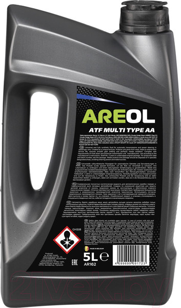 Изображение товара Трансмиссионное масло Areol ATF Multi Type AA / AR162 (5л)