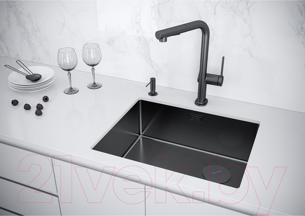 Изображение товара Мойка кухонная Paulmark PM885444-GM