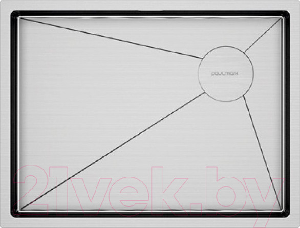 Изображение товара Мойка кухонная Paulmark PM885844-BS