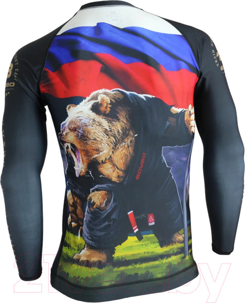 Изображение товара Лонгслив для единоборств BoyBo Russian Bear детский для ММА (S)