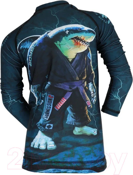 Изображение товара Лонгслив для единоборств BoyBo Shark детский для ММА (2XL)