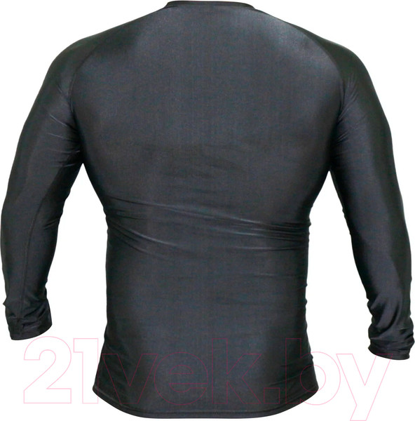 Изображение товара Лонгслив для единоборств RuscoSport Only Black для ММА (XS)