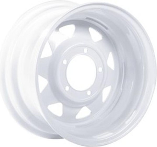 Изображение товара Штампованный диск ORW УАЗ 16x8" 5x139.7мм DIA 110мм ET -19мм White