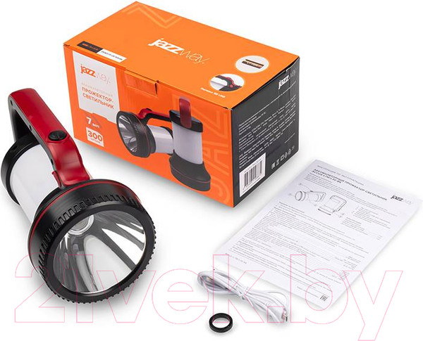 Изображение товара Фонарь JAZZway Accu5-L 7W/L30-bk / 5048874