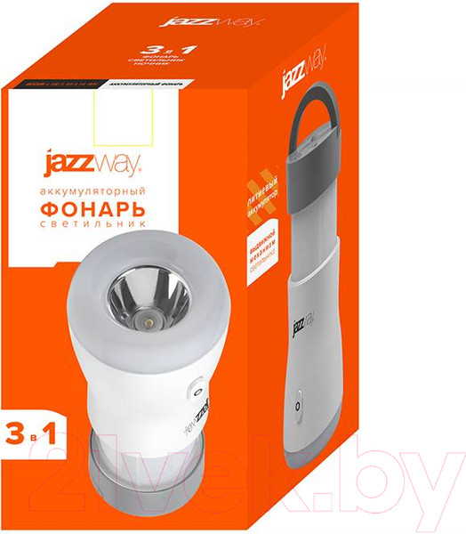 Изображение товара Фонарь JAZZway Accu5-L1W/L10/L14-wh / 5048850