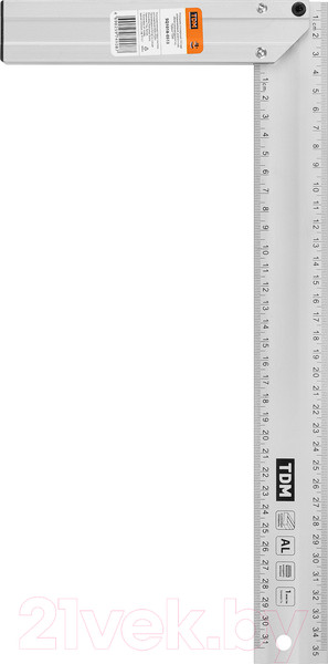 Изображение товара Угольник TDM Столярный Рубин / SQ1018-0513