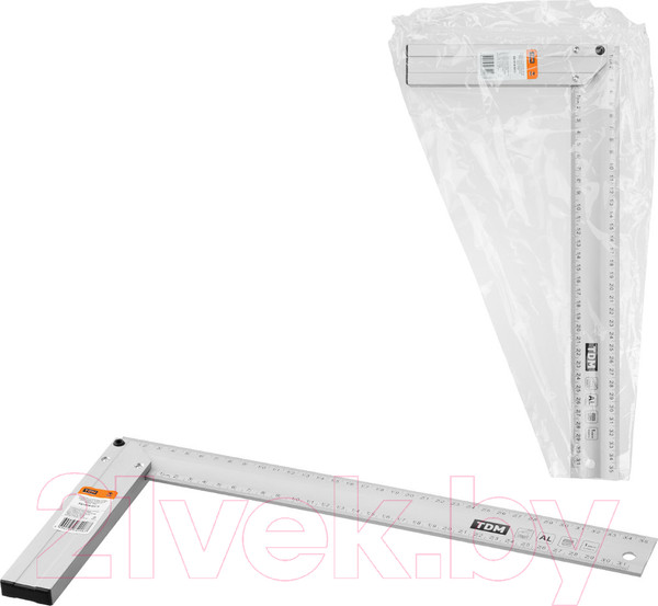 Изображение товара Угольник TDM Столярный Рубин / SQ1018-0513