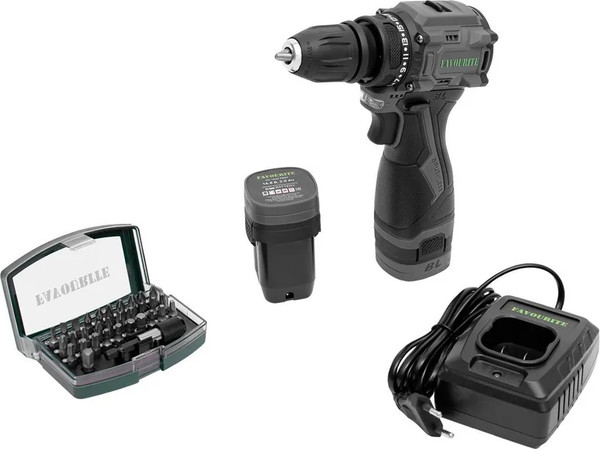 Изображение товара Аккумуляторная дрель-шуруповерт Favourite DC 1620 PROF