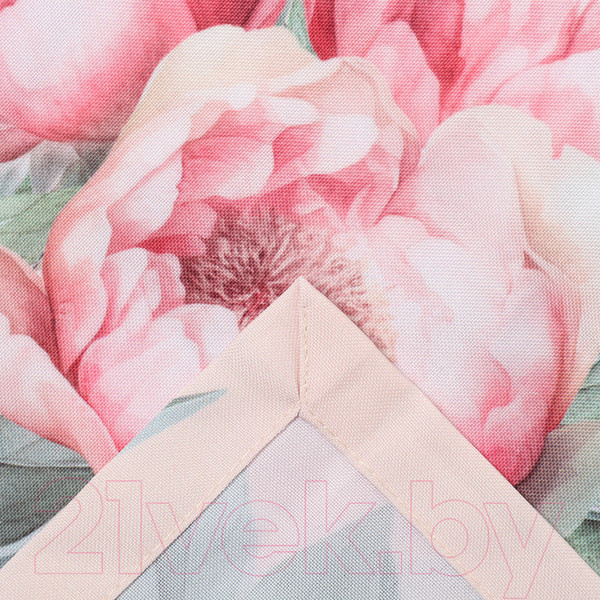 Изображение товара Скатерть Доляна Рeonies flowers 145x180 / 10343572