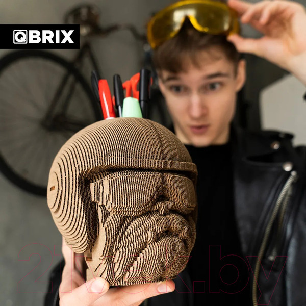 Изображение товара Конструктор QBRIX Бульдог Органайзер 20005