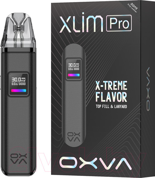 Изображение товара Электронный парогенератор Oxva Xlim Pro Pod 1000mAh (2мл, серый)