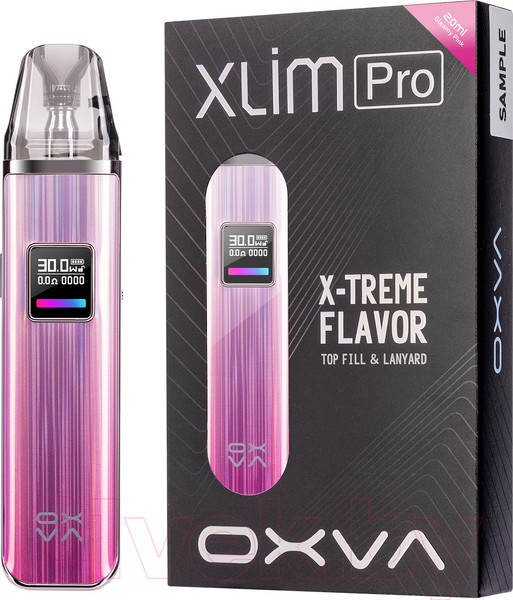 Изображение товара Электронный парогенератор Oxva Xlim Pro Pod 1000mAh (2мл, розовый)