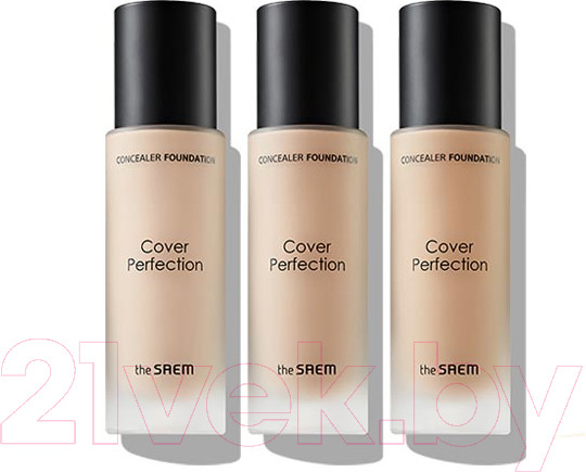Изображение товара Тональный крем The Saem Cover Perfection Concealer Foundation 1.5 Natural Beige