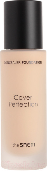 Изображение товара Тональный крем The Saem Cover Perfection Concealer Foundation 1.0 Clear Beige